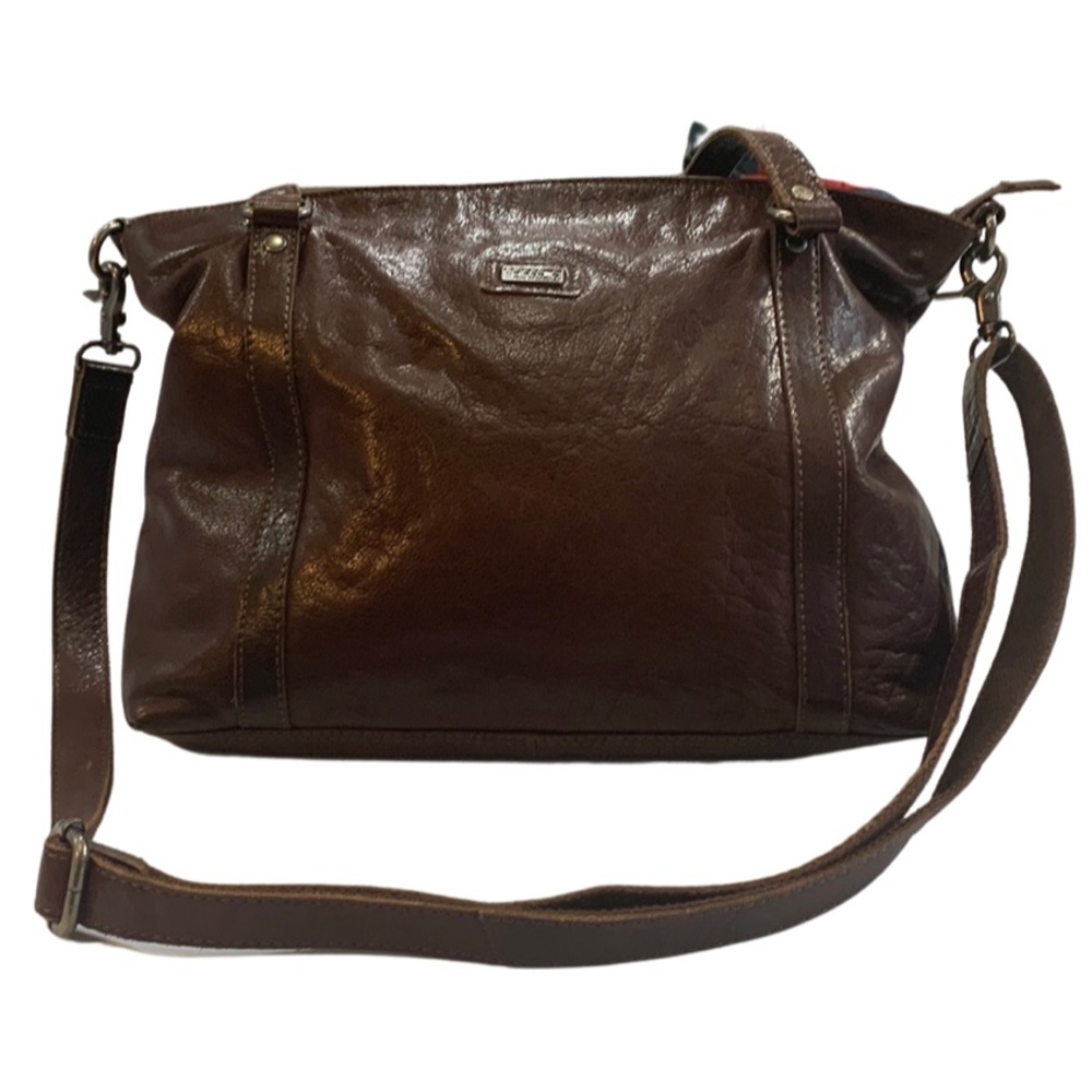 Brown Leather Hobo Bag